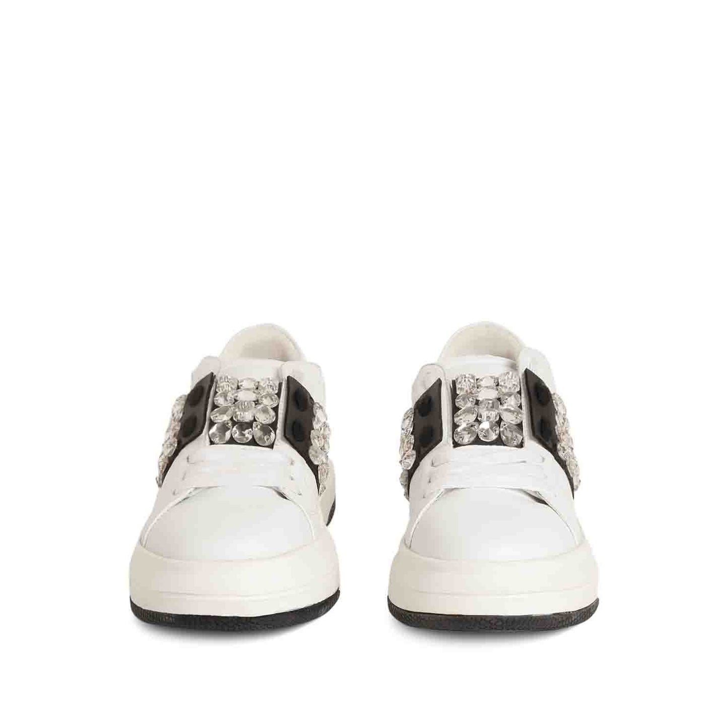 Whitesta Aifric Crystal White Leather Sneakers