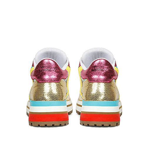 Whitesta Edana Multi Color Leather Sneakers
