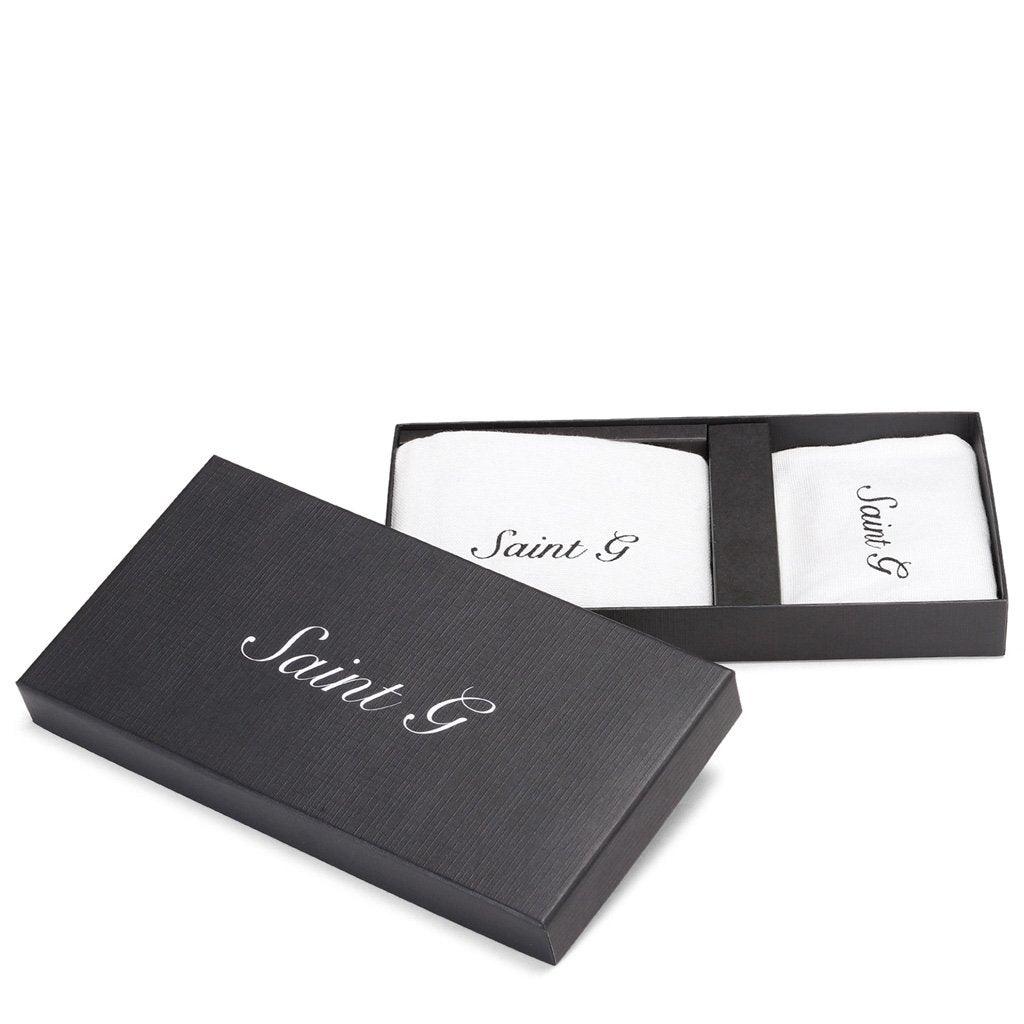 Red Italian Leather Men's Wallet Set - SaintG India