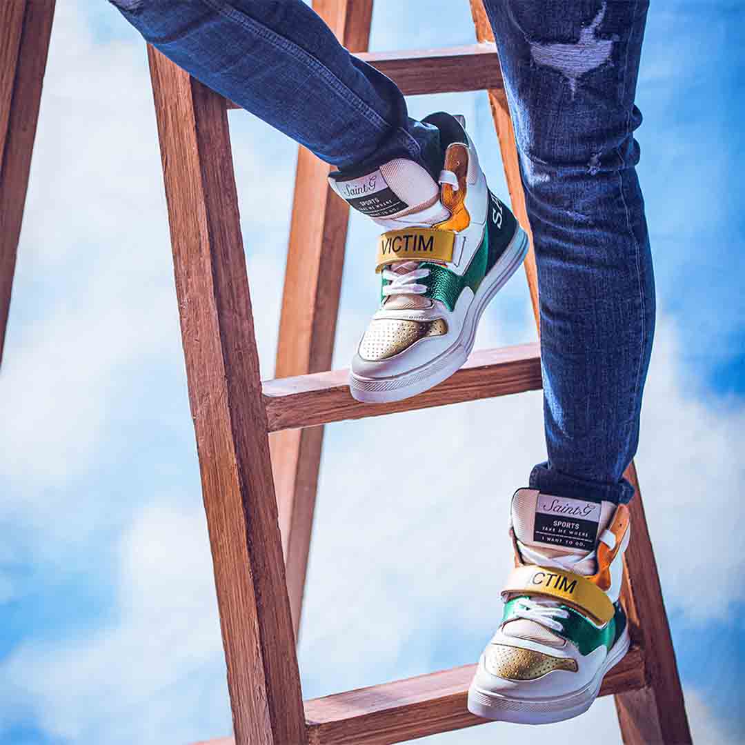 Whitesta Rowan Multi Leather Sneakers