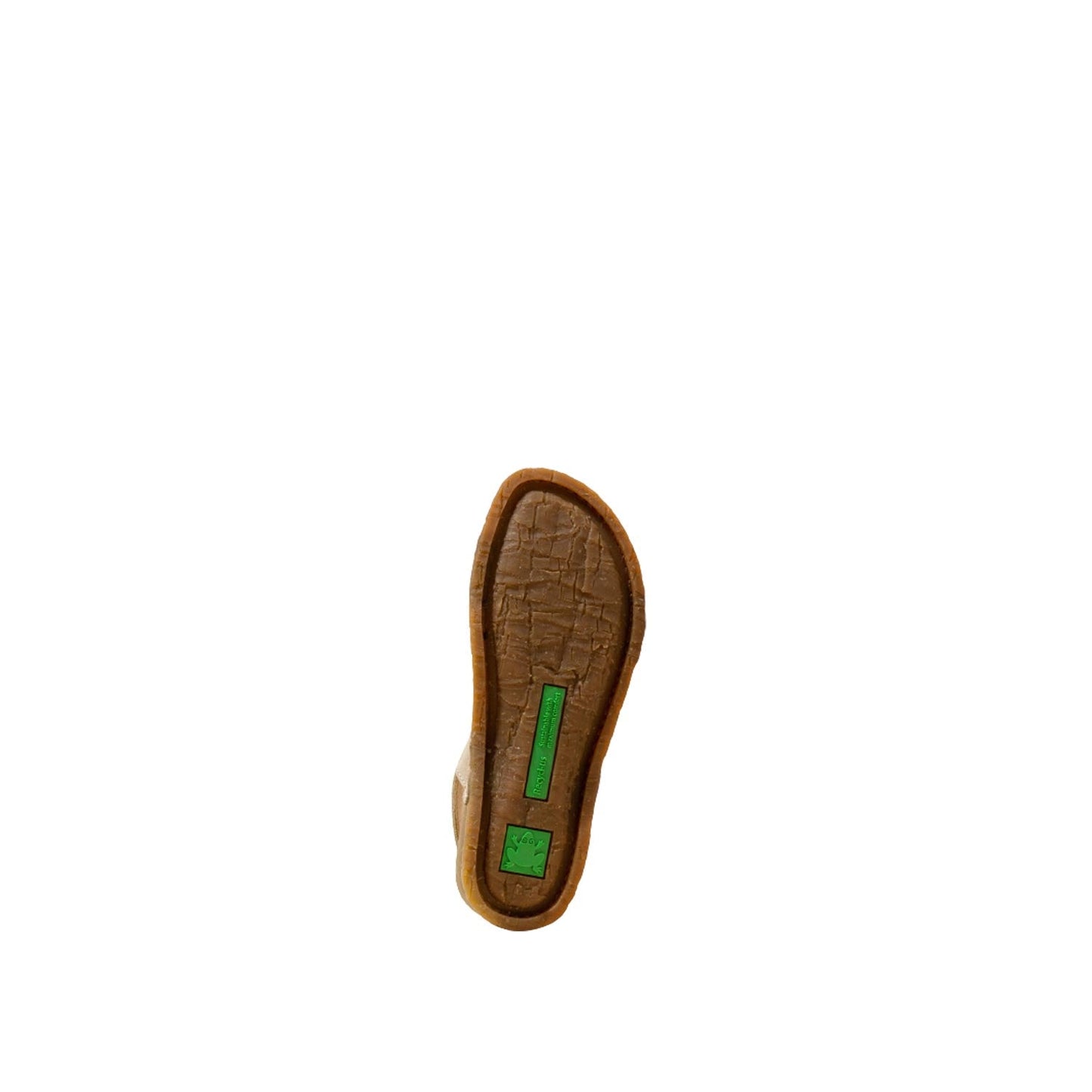 El Naturalista Piedra Embellished Leather Block Sandals with Buckle