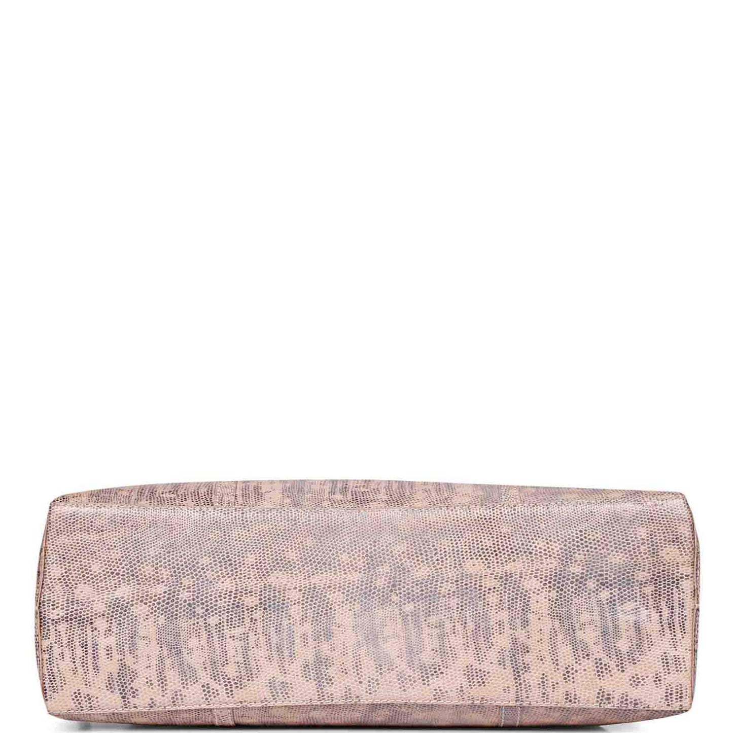 Favore Peach Womens Leather Structured Shoulder Bag