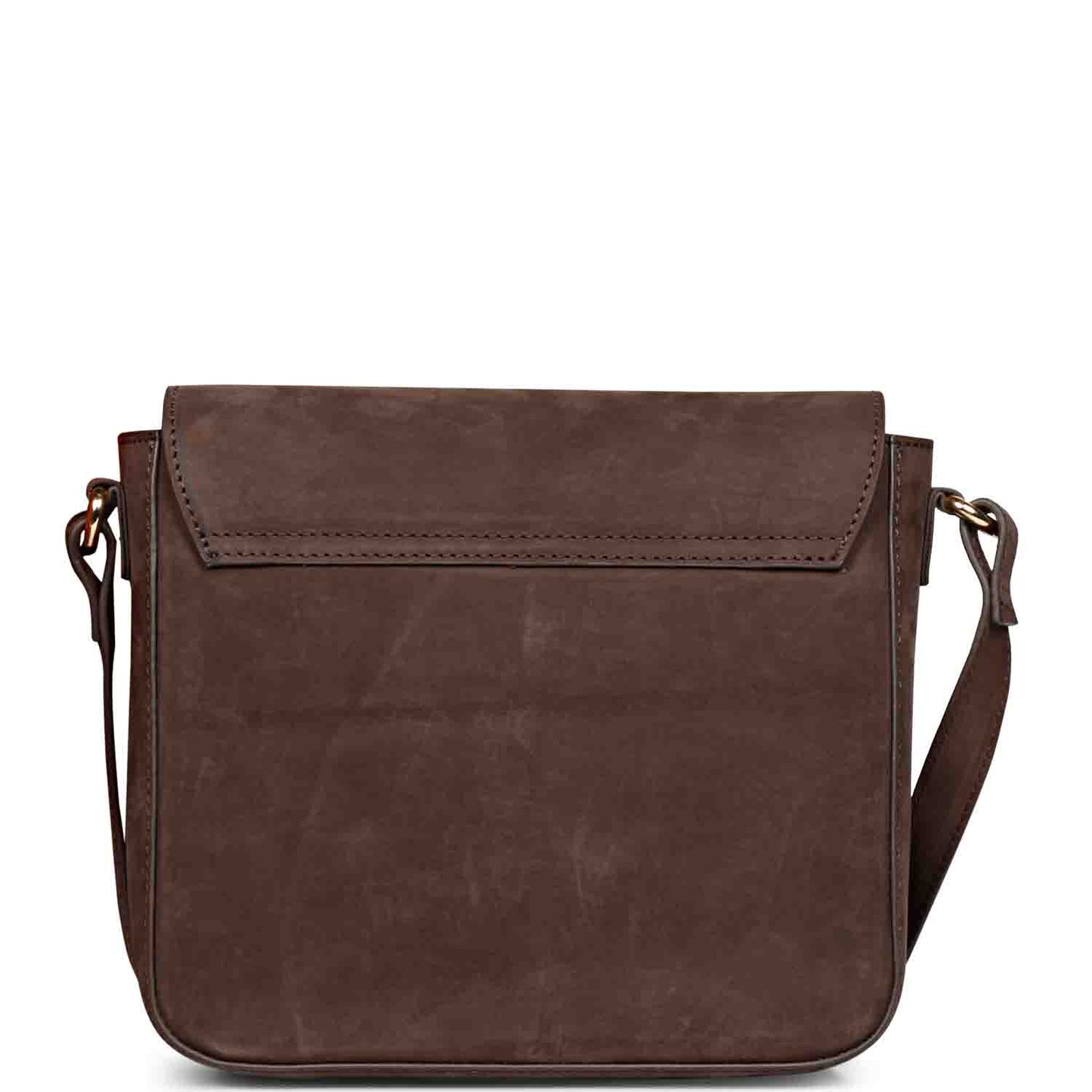 Favore Women Grey Leather Structured Sling Bag