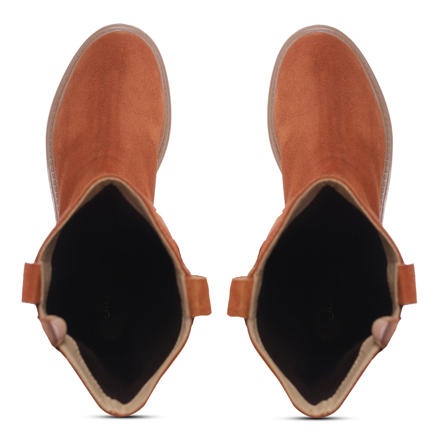 Saint Janet Wood Suede Leather Pull On Knee High Boots