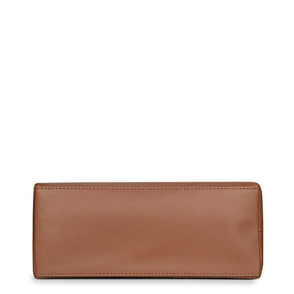 Favore Women Tan Leather Sling Bags