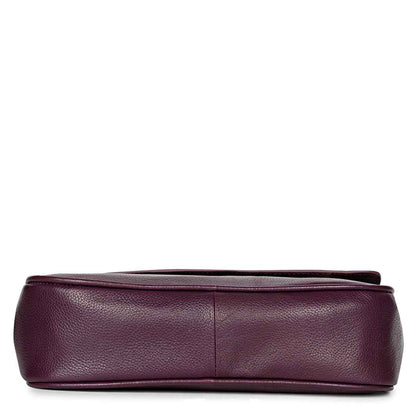 Favore Women Burgundy Leather Sling Bags