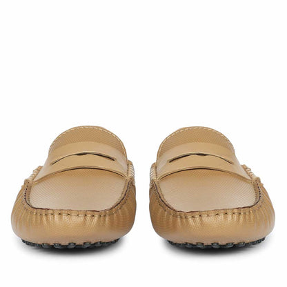 Saint Asher Cuero Leather Saddle Loafers