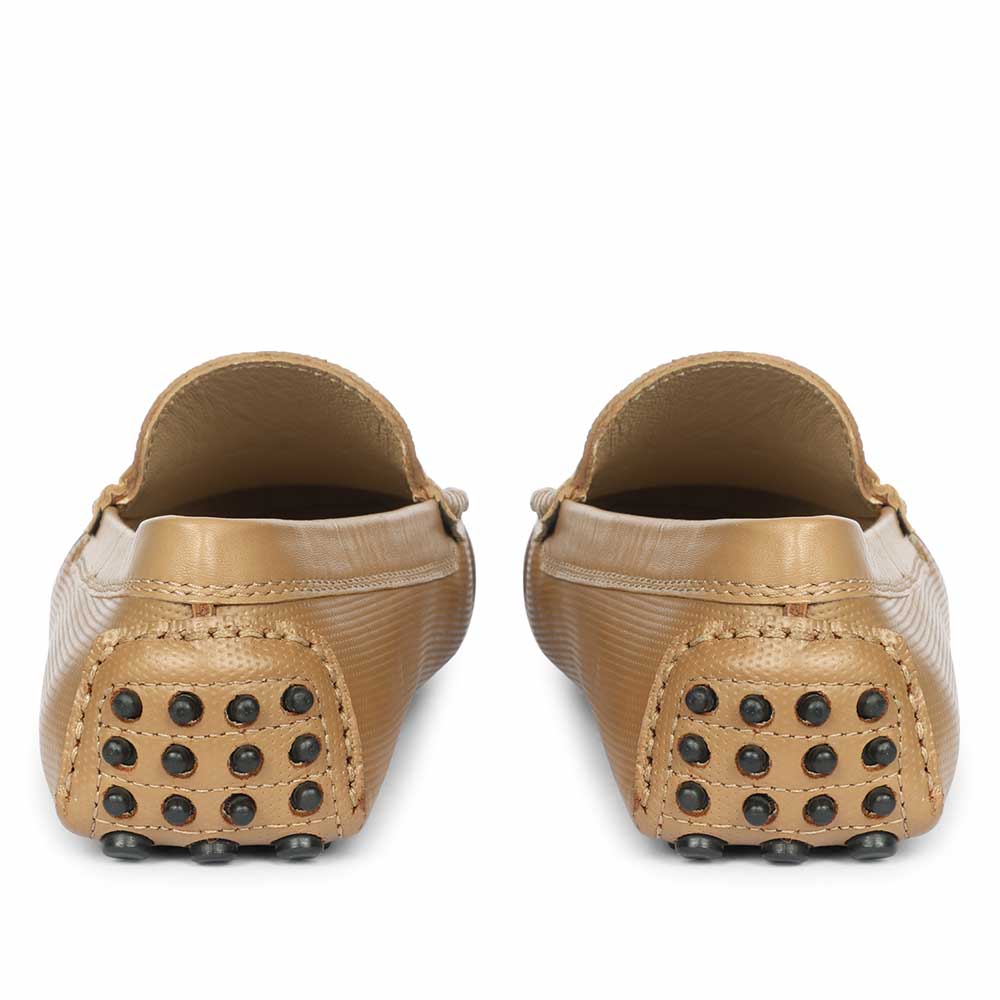 Saint Asher Cuero Leather Saddle Loafers