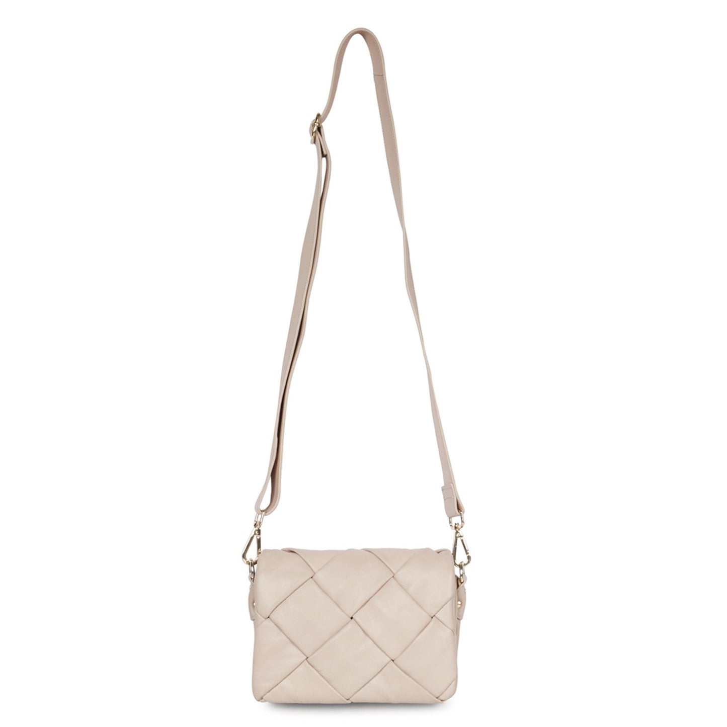 Kate Pink Blush Leather handcrafted Cross Body Sling Bags