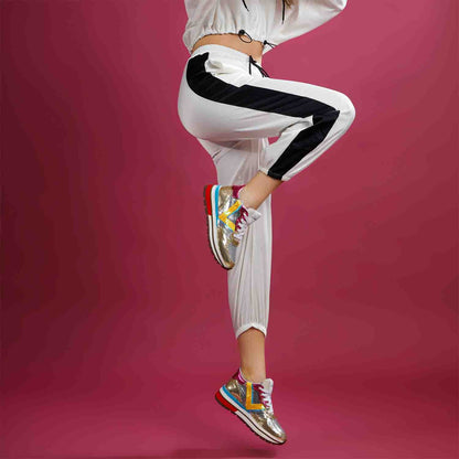 Whitesta Edana Multi Color Leather Sneakers