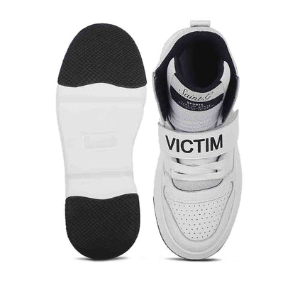 Whitesta Venetia White Pony Hair Print Leather Sneakers