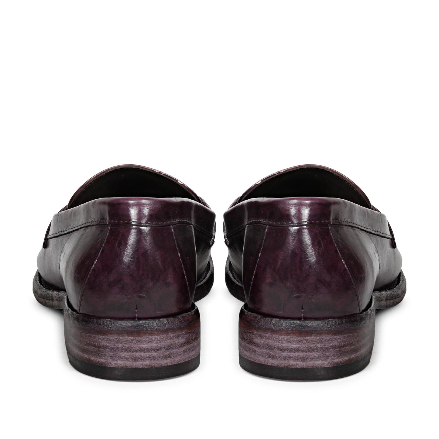 Saint Micola Laser Leather Washed Moccasins