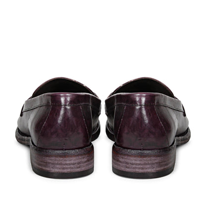 Saint Micola Laser Leather Washed Moccasins