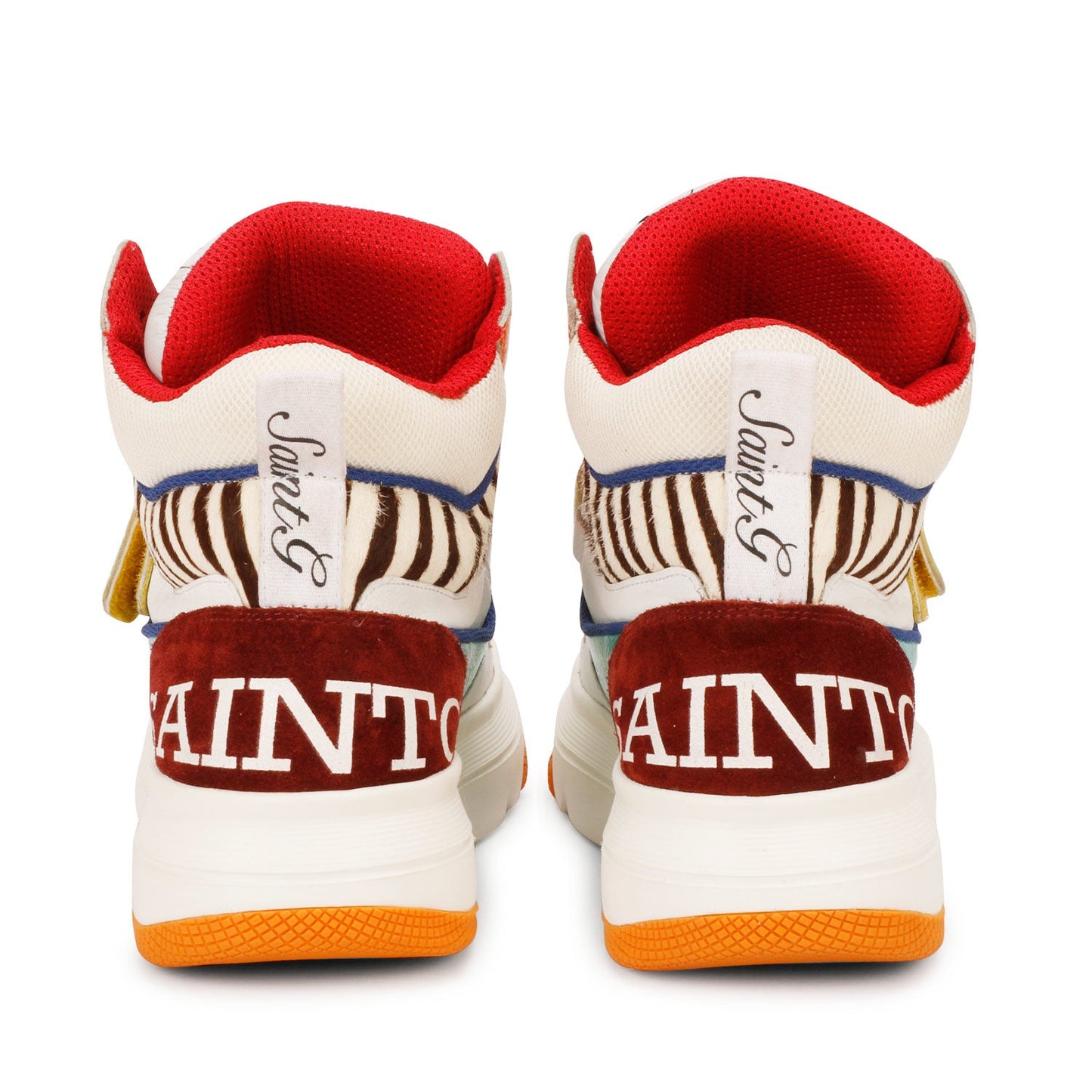 Whitesta Avery Red Leather Sneakers