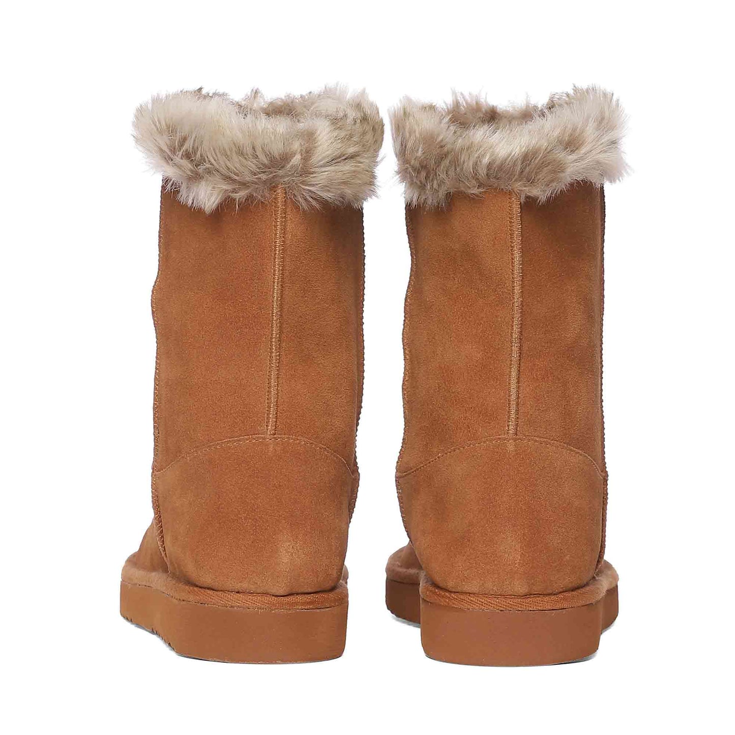 Saint Honora Tan Camo Boots: Stylish Italian fabric-leather snug boots in a unique tan camo design for fashion-forward comfort