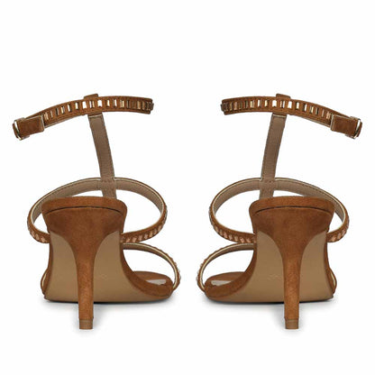 Saint Dylan Strass-Embellished Cuoio Leather Stilettos