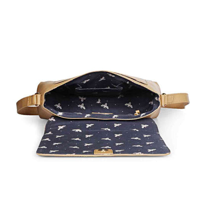 Favore Tan Leather Crossbody Sling Bags