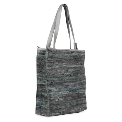 Favore Textured Shopper Tote Bag