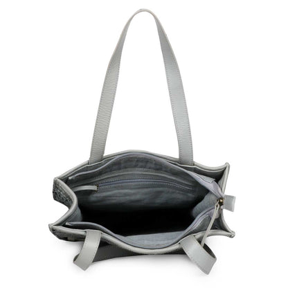 Favore Textured Shopper Tote Bag