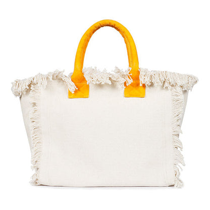 Favore Typography Printed Oversized Shopper Handheld Bag