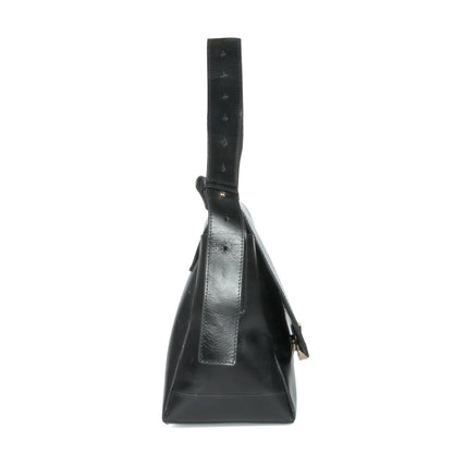 Favore Leather Structured Handheld Bag