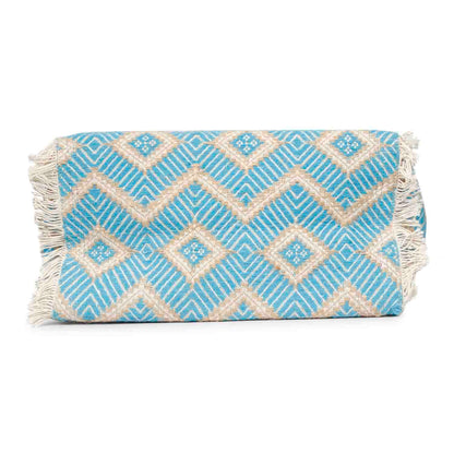 Favore Geometric Printed Oversized Shopper Handheld Bag