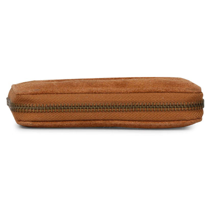 Favore Tan Leather Textured Purse