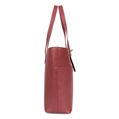 Favore Womens Leather Structured Shoulder Bag