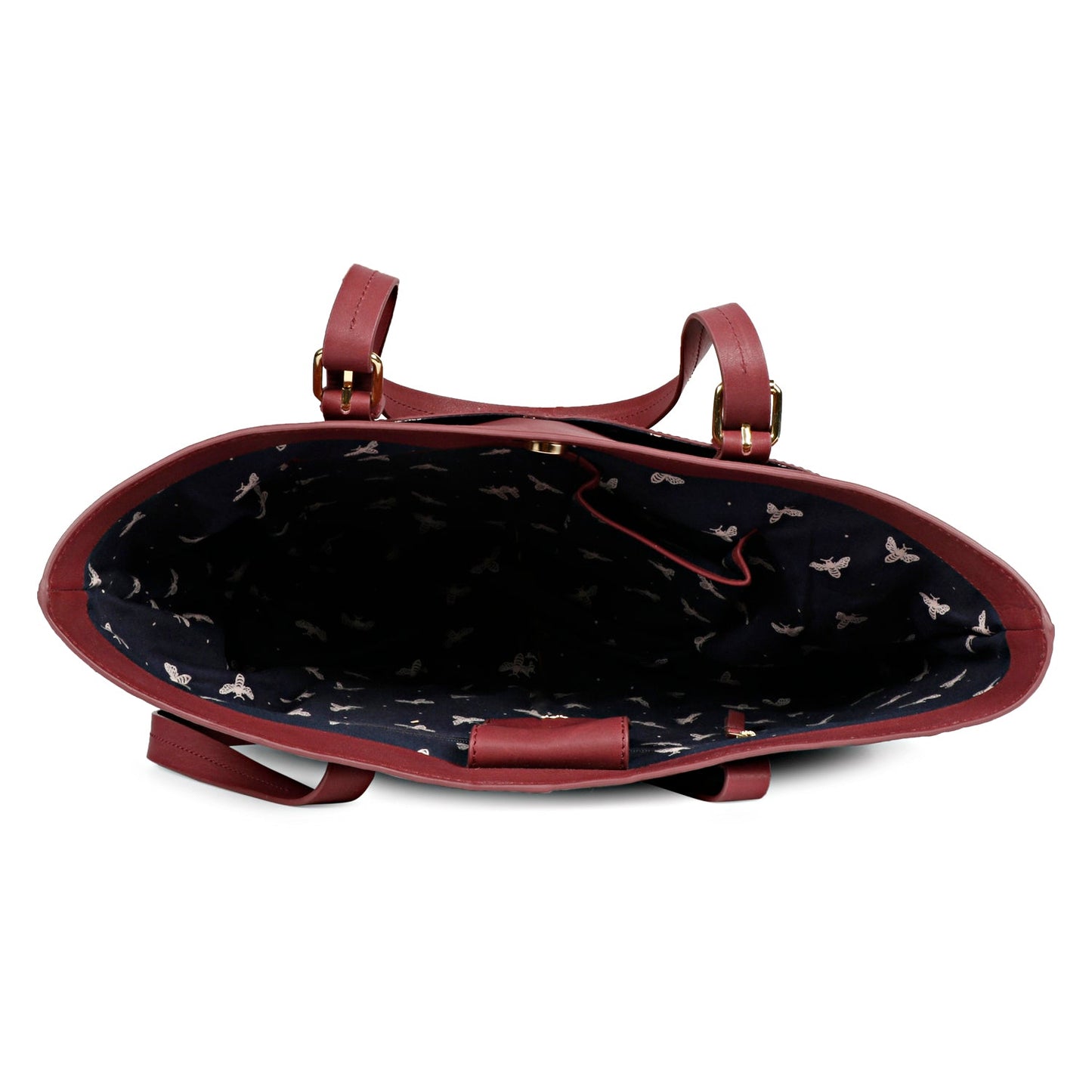 Favore Womens Leather Structured Shoulder Bag