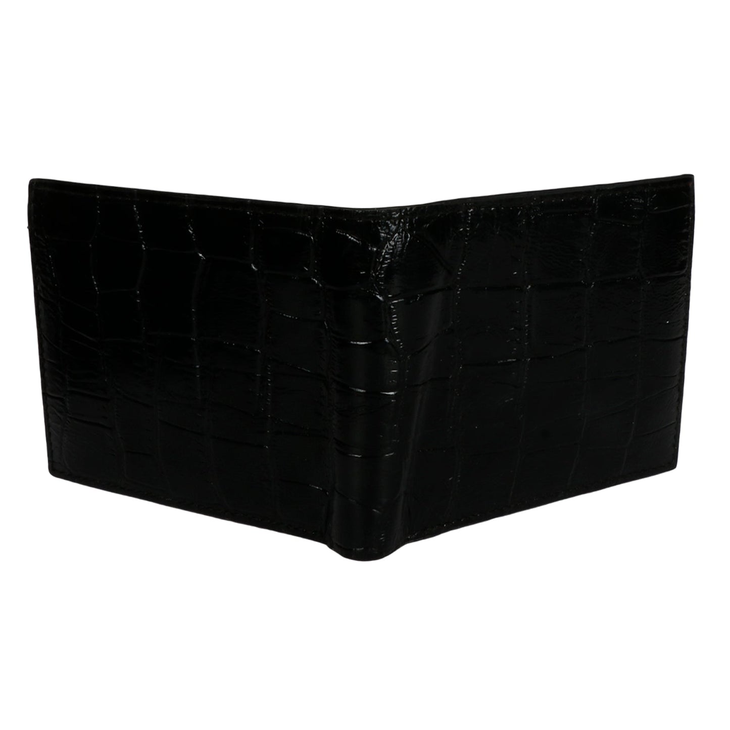 Saint Eadred Black Croco Patent Shiny Leather With Set - SaintG India