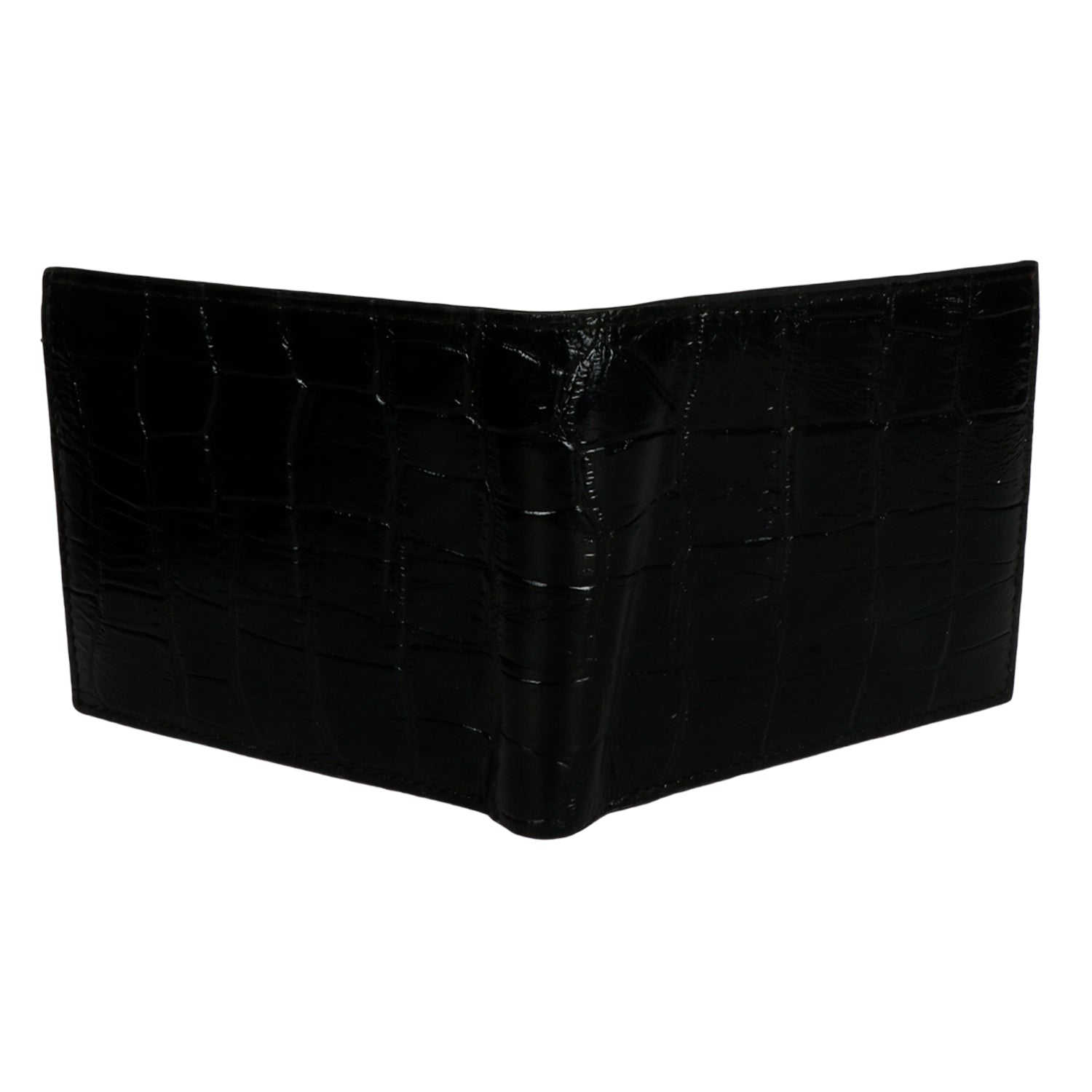 Saint Eadred Black Croco Patent Shiny Leather With Set - SaintG India