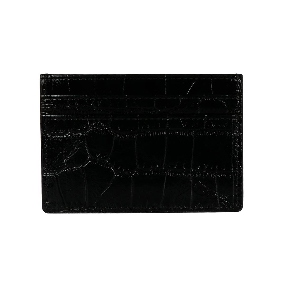 Saint Eadred Black Croco Patent Shiny Leather With Set - SaintG India
