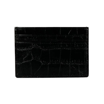 Saint Eadred Black Croco Patent Shiny Leather With Set - SaintG India