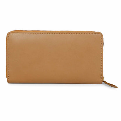 Favore Tan Leather Purse Clutches