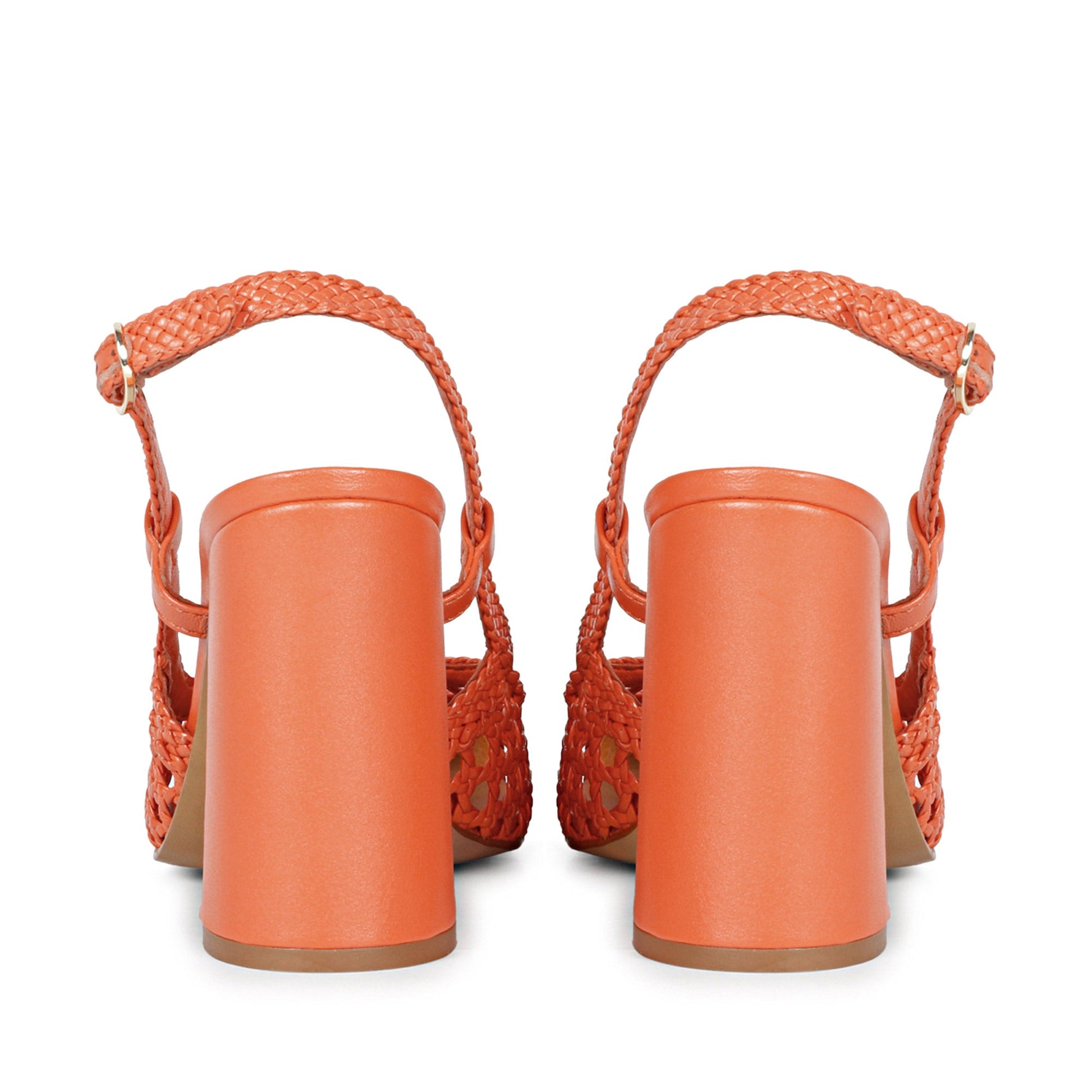 Elevate Your Look: Saint Malea Leather Block Heels