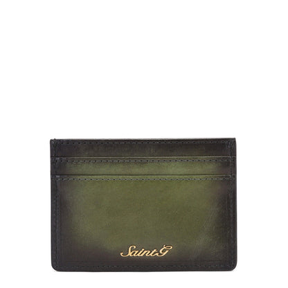 Saint Agostino Two Color Toned Olive Leather With Set - SaintG India