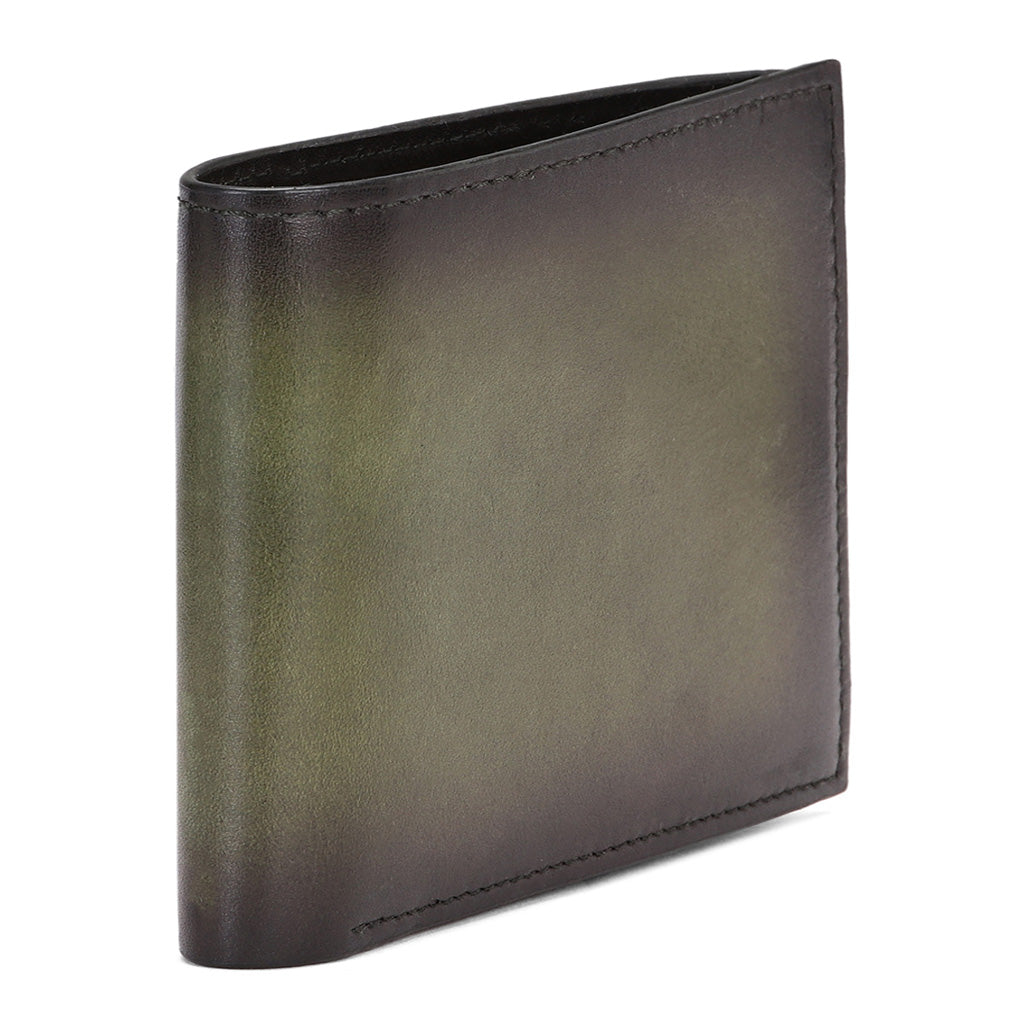 Saint Agostino Two Color Toned Olive Leather With Set - SaintG India