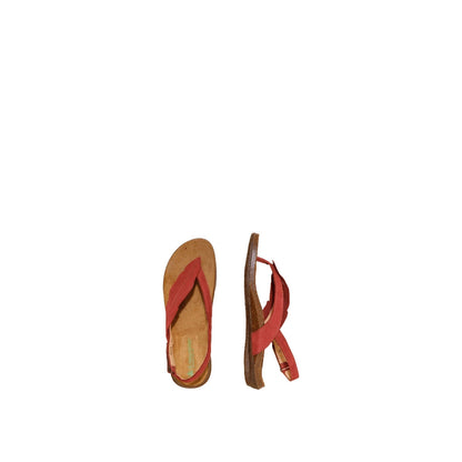 El Naturalista Tibet Embellished Leather Block Sandals