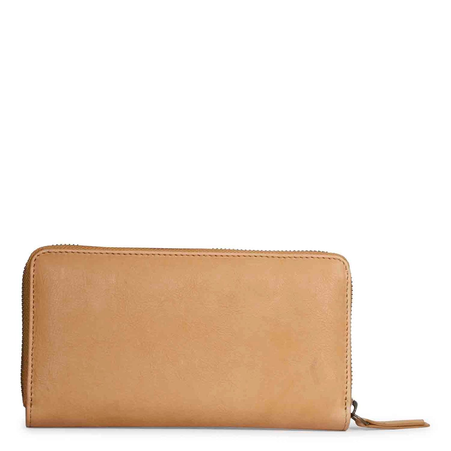 Favore Tan Leather Purse Clutches