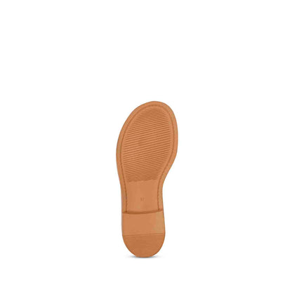 ViviBlu Gold Leather Platform Sandals
