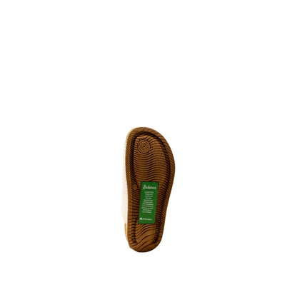 El Naturalista White Embellished Leather Block Sandals with Buckle