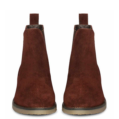 ViviBlu Wine Suede Ankle Boots