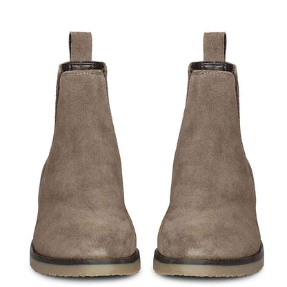 ViviBlu Charcoal Suede Ankle Boots