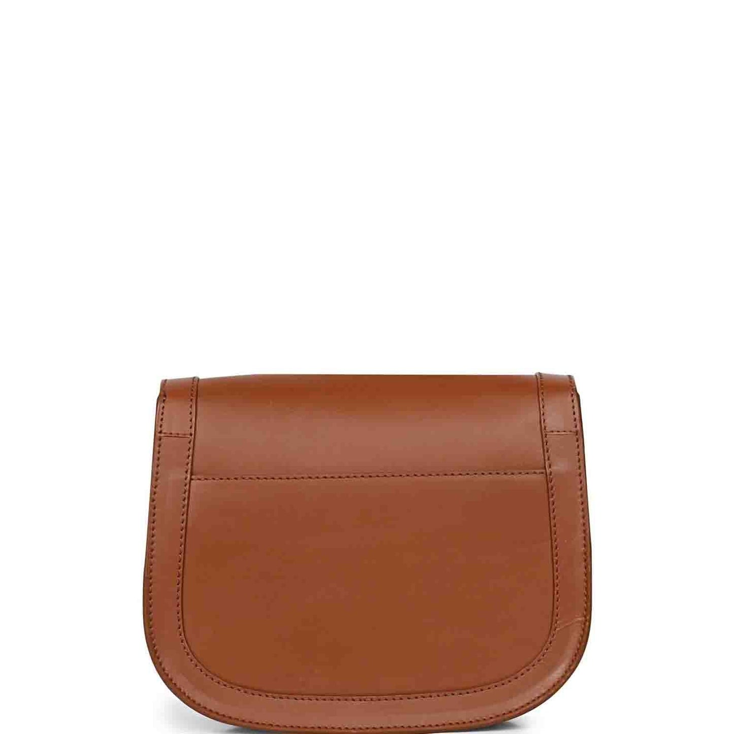 Favore Tan Womens  Leather Structured Sling Bag