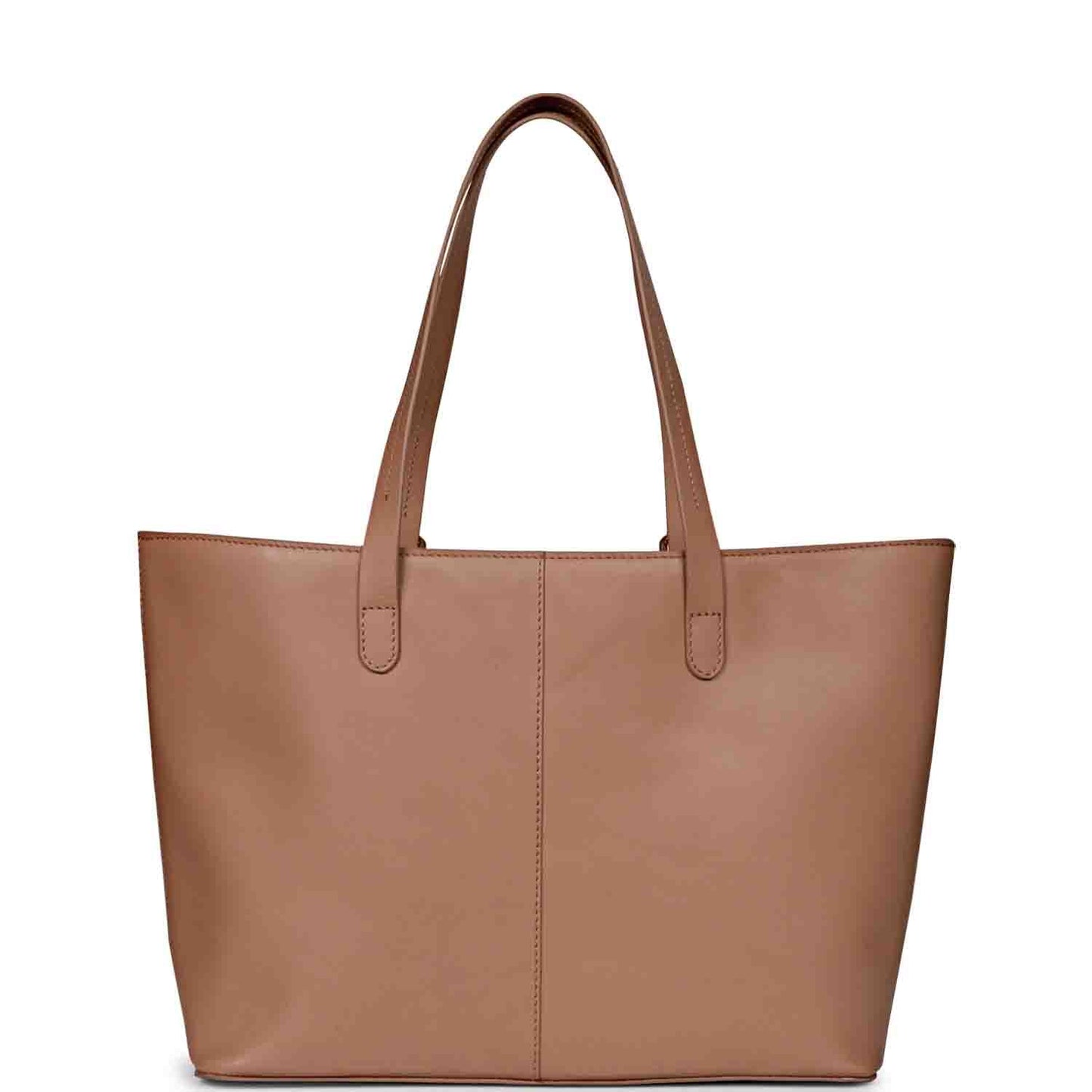 Favore Women Peach Leather Structured Shoulder Bag