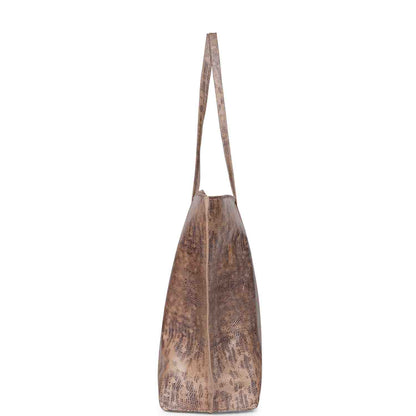 Favore Peach Womens  Leather Structured Shoulder Bag