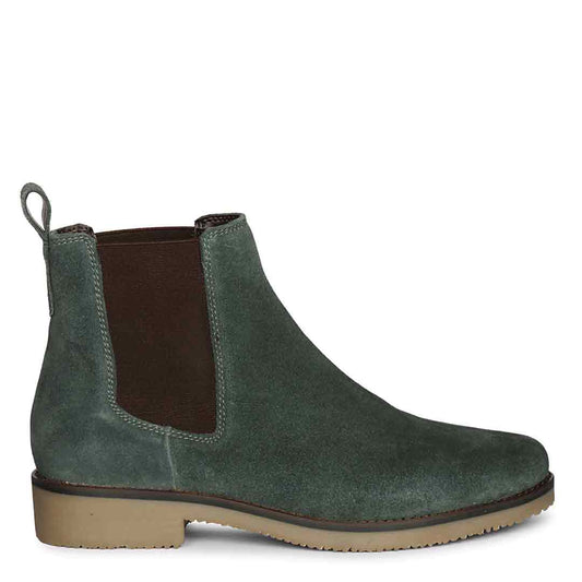 ViviBlu Teal Suede Ankle Boots