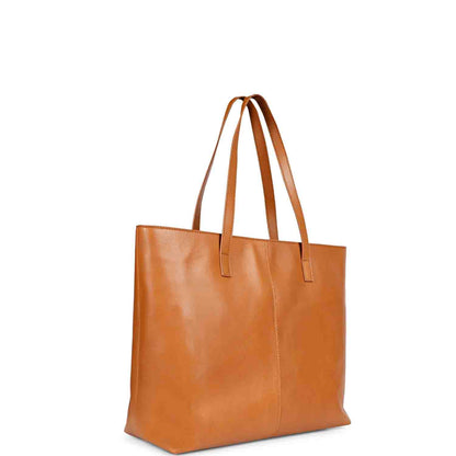 Favore Womens Tan Leather Shoulder Bag