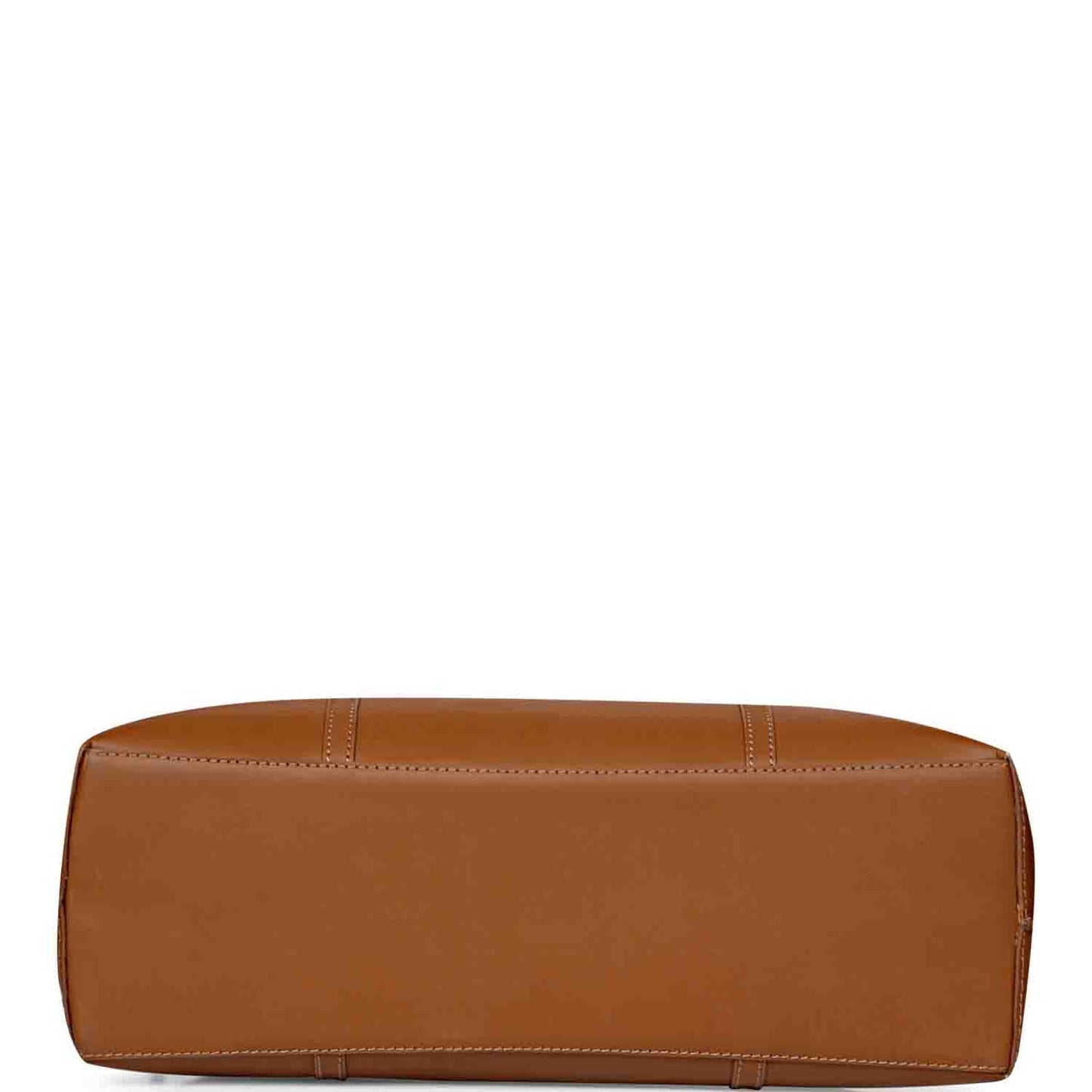 Favore Tan Womens  Leather Structured Shoulder Bag