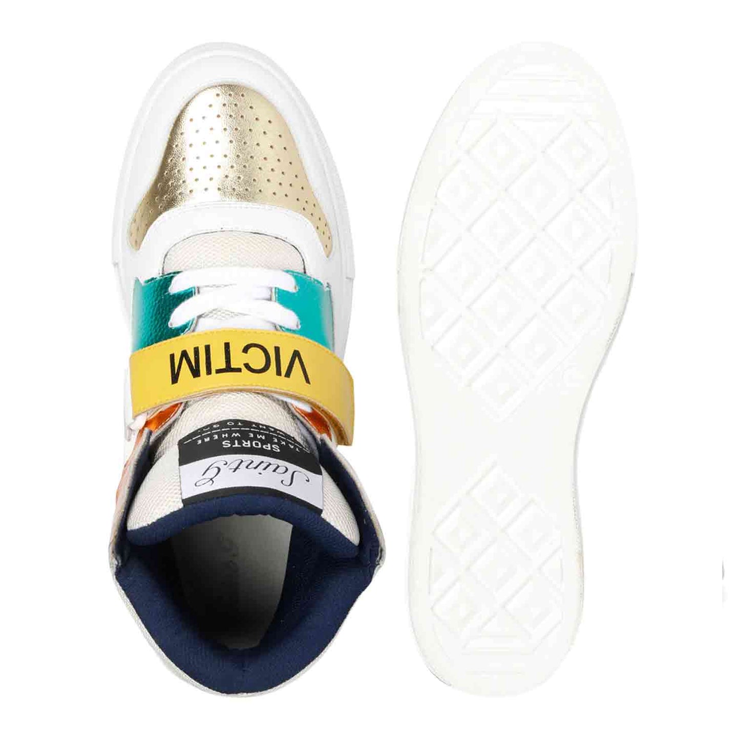 Whitesta Rowan Multi Leather Sneakers